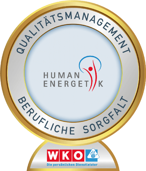Siegel: WKO - Qualitätsmanagement - Berufliche Sorgfalt - HumanEnergetik